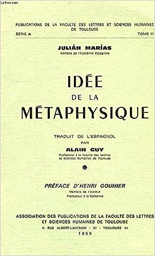 Idée de la métaphysique