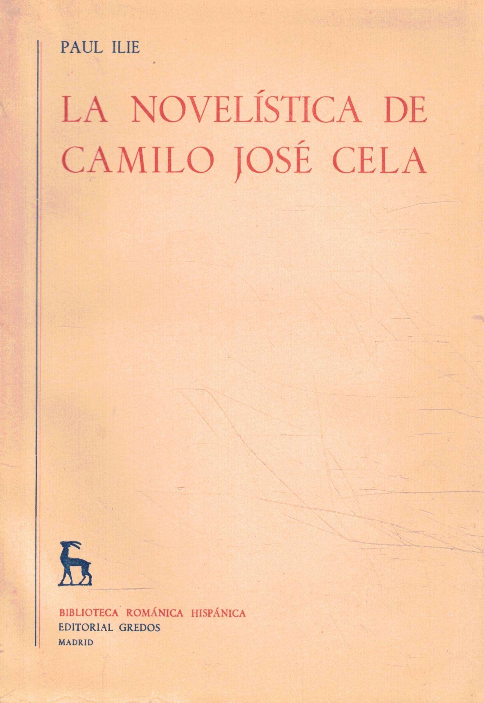 Cover of La novelística de Camilo José Cela