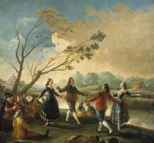 Baile a orilla del Manzanares